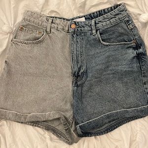 Bershka Shorts two toned